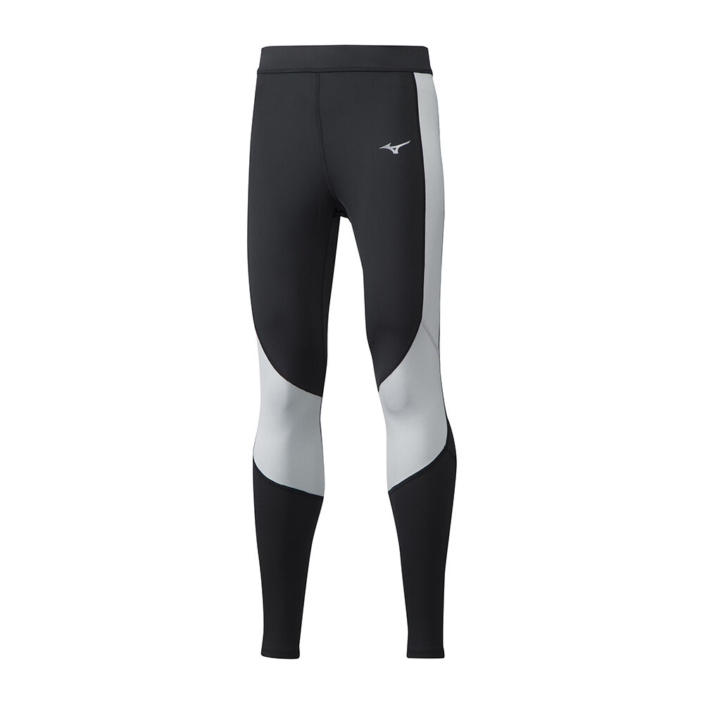 Leggings Mizuno Running Impulse Core Long - Mulher - Pretas/Cinzentas - PWXSZ8940